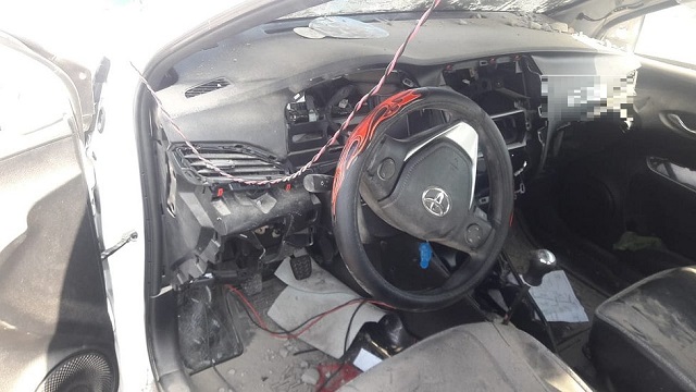 Vehículo robado fue hallado desmantelado en un rancho abandonado de Nuevo Chimbote