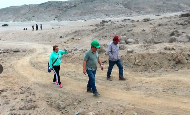 Nuevo Chimbote: Minam y Bienes Nacionales inspeccionaron terreno de futuro relleno sanitario