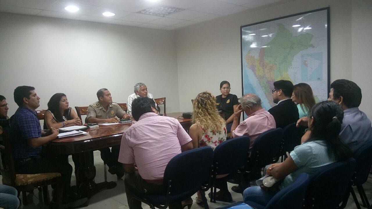 Chimbote: autoridades acuerdan solucionar problemática de tráfico de terrenos 