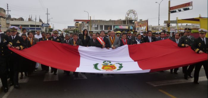 Autoridades presentes en actos en homenaje a San Pedrito 