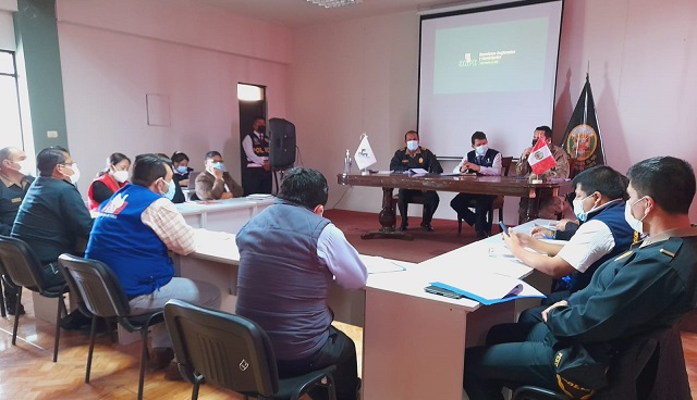 ODPE Santa sostiene reunión con autoridades por la seguridad en elecciones del 2 de octubre