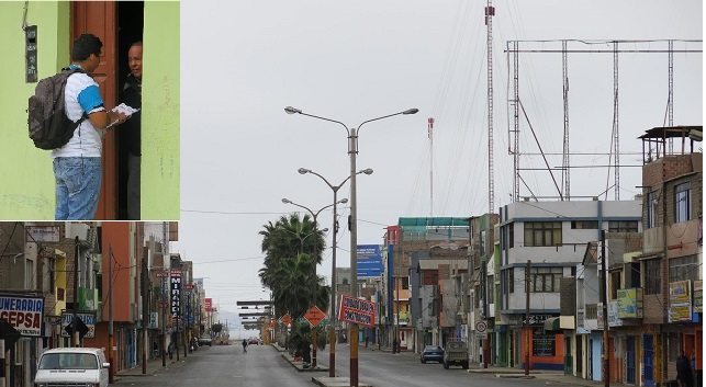 Transportistas, comerciantes y la población participaron del Censo Nacional 2017 en Chimbote