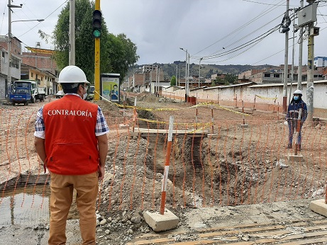 Áncash: Contraloría alerta riesgos de incremento de costos en obras viales valorizadas en S/ 10 millones