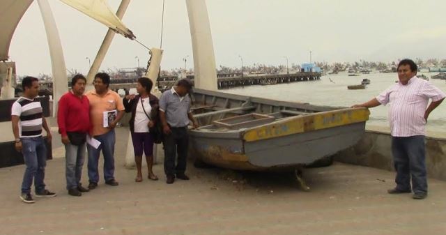 Con programa crediticio ayudarán a pescadores afectados por fuertes oleajes