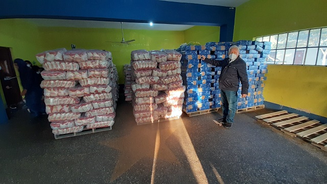 Municipalidad de Nepeña consigue donación de más de 48 toneladas de alimentos de Qali Warma