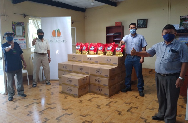 Azucarera entregó productos a trabajadores y comunidad durante fiestas