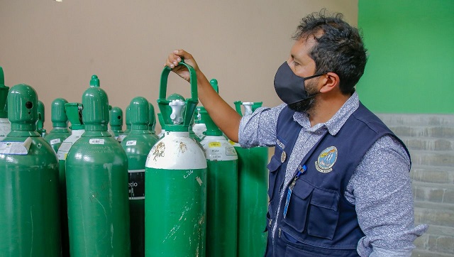 Red Norte recalca que recarga de balones de oxígeno es gratis en estadio de Chimbote