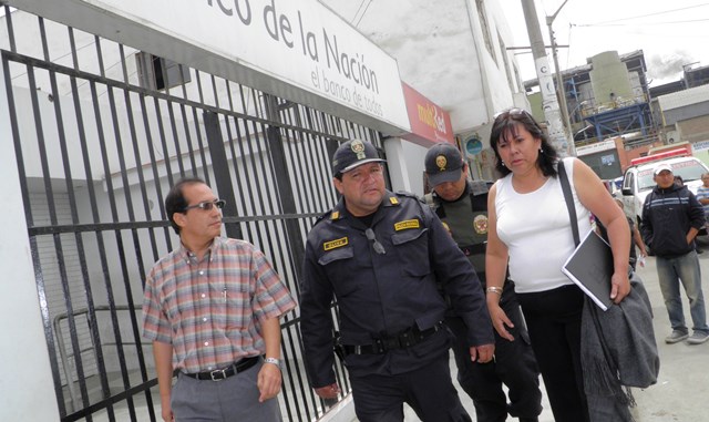   San Jacinto: Familia es secuestrada en robo frustrado al banco de la Nación (Avance)