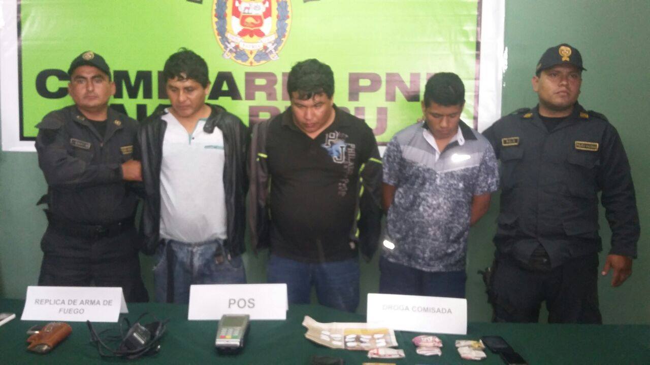 Chimbote: capturan a organización delictiva dedicada a secuestrar y robar al paso 