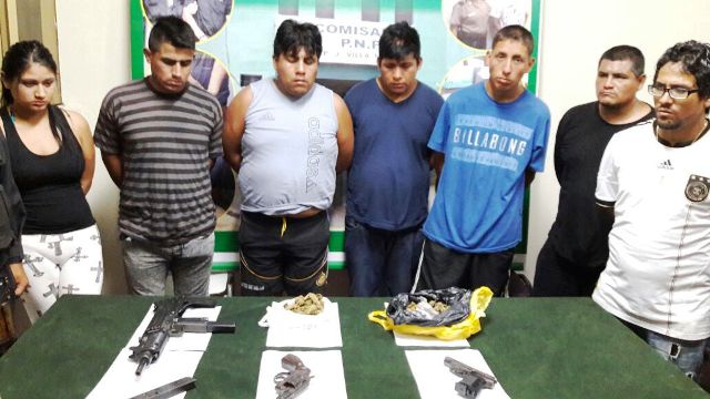 Criminales que asaltaron a cambista en Huaraz fueron capturados en Nuevo Chimbote