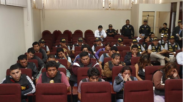 Fiscalía tendrá 15 días de plazo para pedir la prisión preventiva de “Los Secos de Chimbote”