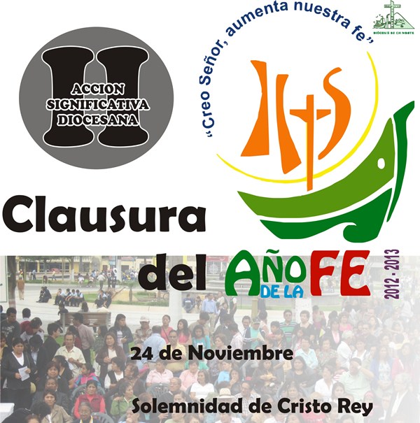 Misa de Clausura del Año de la Fe en la Catedral de Chimbote