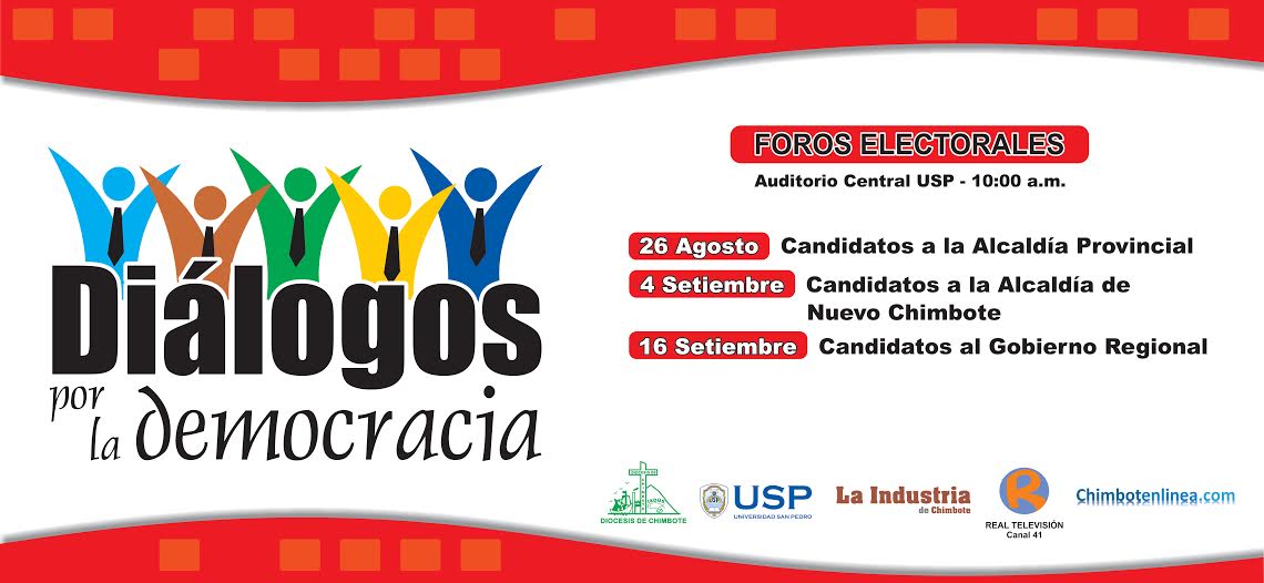  Una veintena de candidatos está  invitada a participar en “Diálogos por la Democracia”