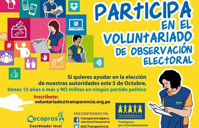 CECOPROS y Transparencia en alianza para la observación electoral