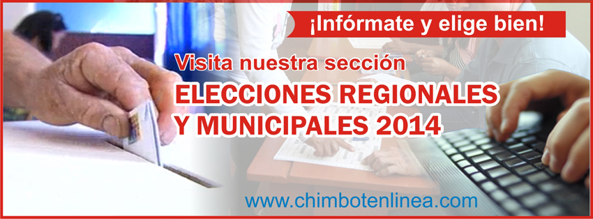 Chimbote en Linea abre sección especial para presentar candidatos y sus propuestas de gobierno