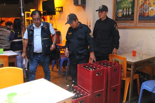 Chimbote: multan a local que tenía licencia de restaurante pero funcionaba como bar    