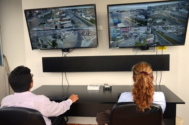 Dos bases descentralizadas de video-vigilancia fueron instaladas en distrito sureño