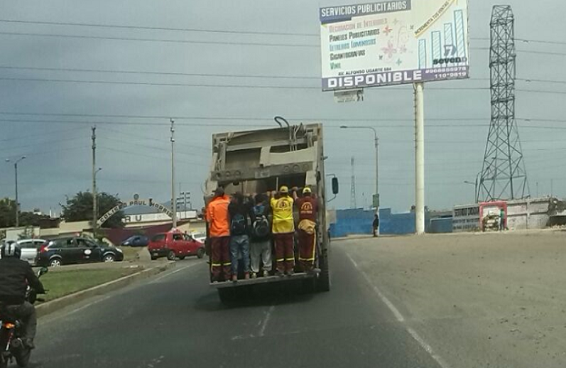 Chimbote: recolectores de basura dejaron de atender por problemas técnicos