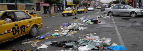 Nuevo Chimbote: Recuerdan que multa por arrojar basura en vía pública es de 175 soles (video)