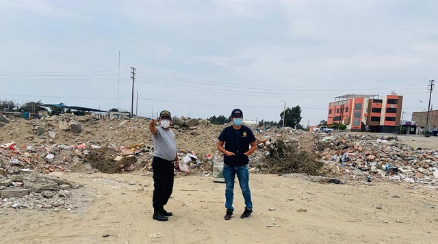Fiscalía exige a municipio de Nuevo Chimbote erradicar basural atrás de Hospital Regional