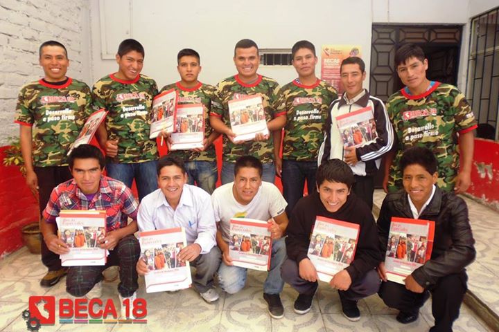 Jóvenes licenciados del Ejército Peruano de Áncash fueron beneficiados con Beca 18