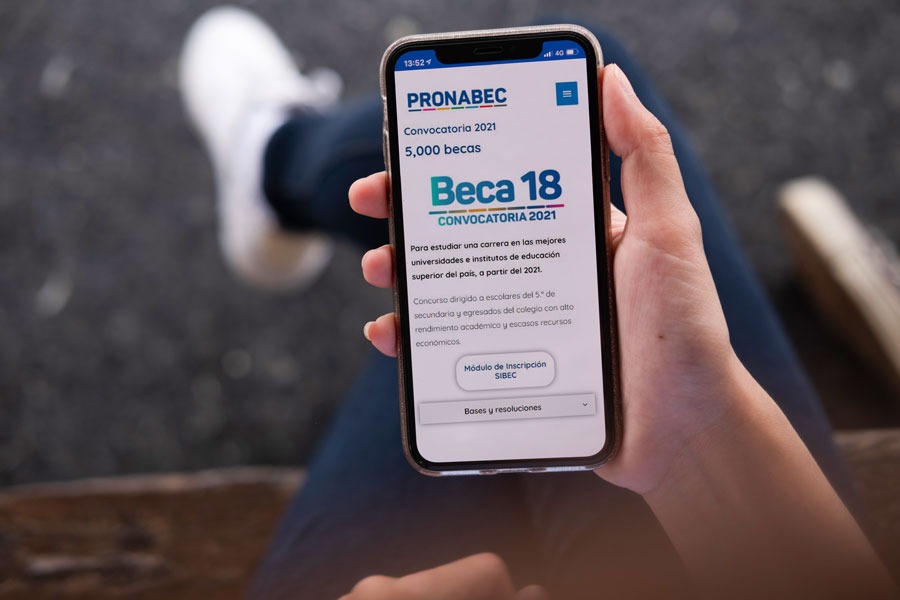 Cómo inscribirte al concurso Beca18 desde tu celular  