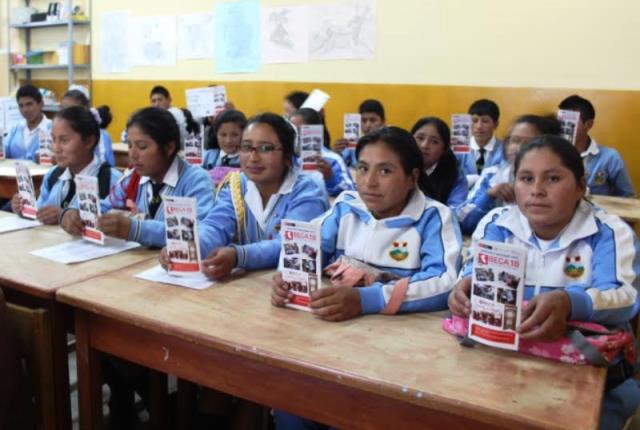 Pronabec difunde beneficios de Beca 18 en más de mil 500 colegios de Áncash