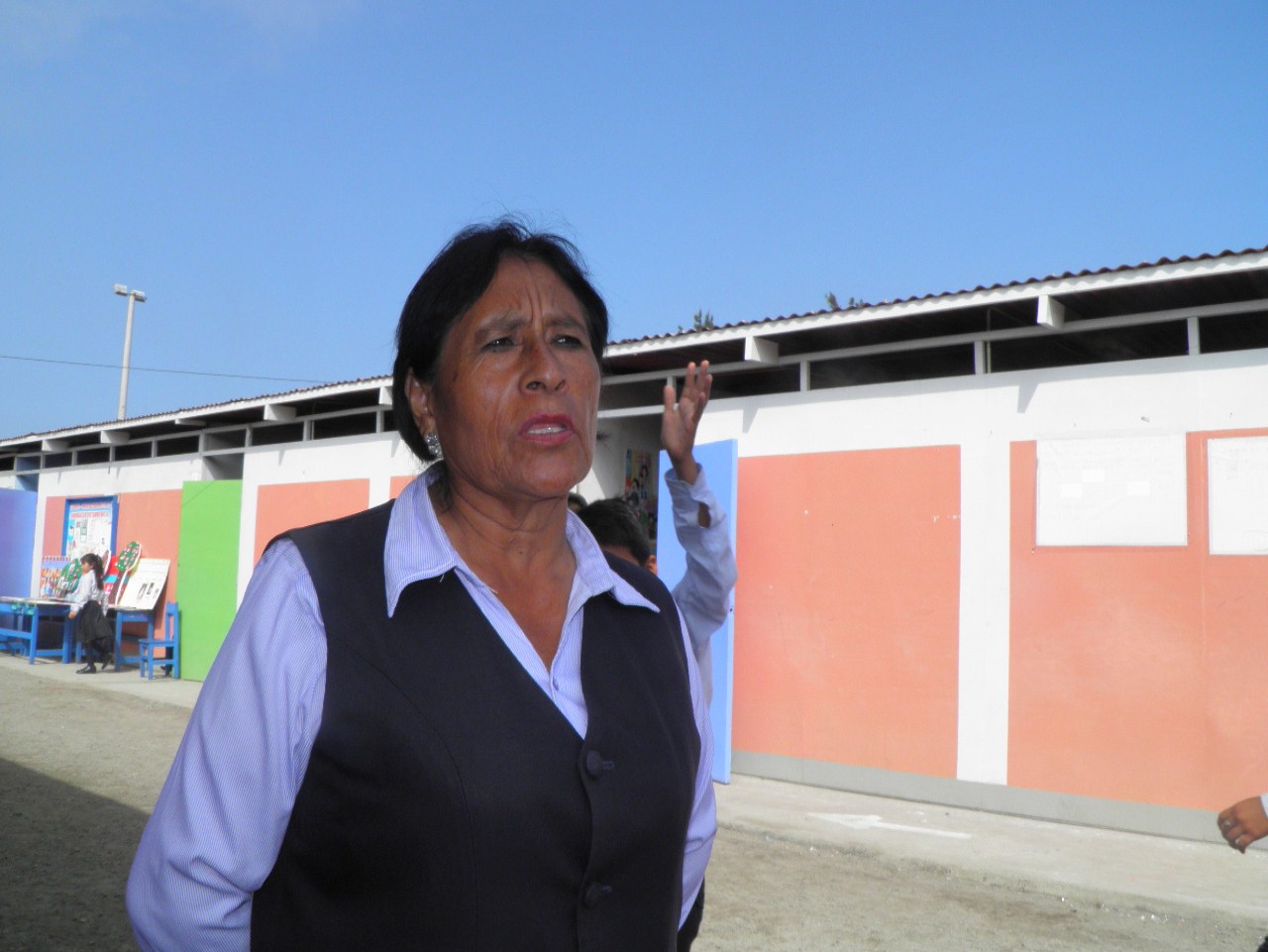 Chimbote: Docentes de “Belaunde” exigen a Waldo Ríos culmine obra abandonada