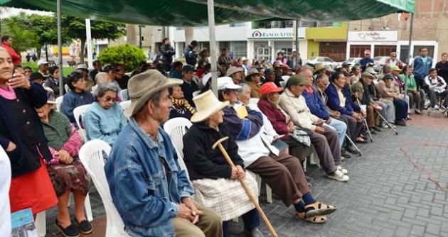 Nuevo Chimbote: más de 170 beneficiados de Pensión 65 en el mes de julio 