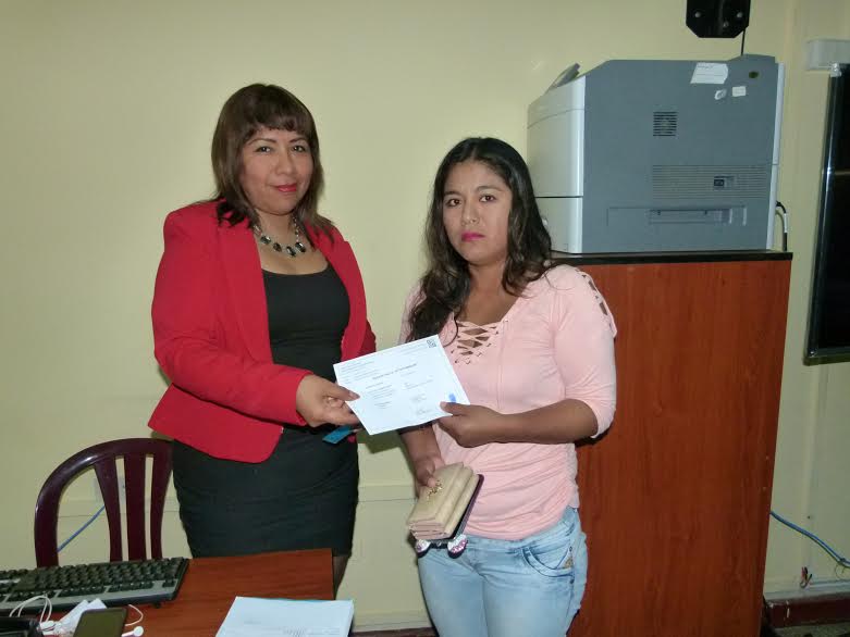 Chimbote: entregan primer depósito judicial cuya consulta se realizó vía whatsapp