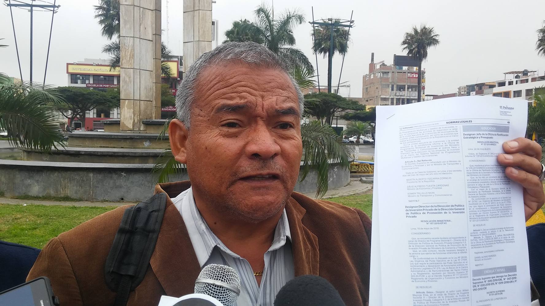 Frente de Defensa se pronuncia sobre investigación de congresistas por Áncash 