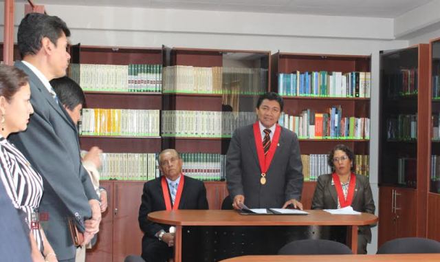 Corte Superior de Justicia de Áncash abrió biblioteca especializada