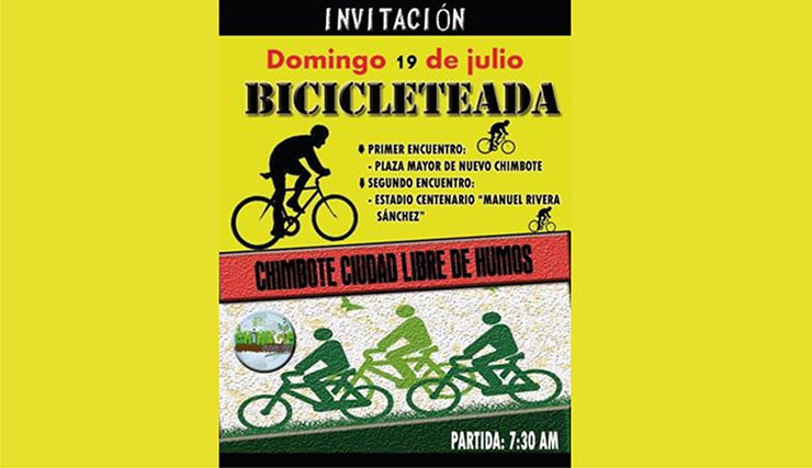 Promueven realización de bicicleteada para pedir implementación de ciclovías en Chimbote