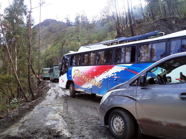 Derrumbes en Macate bloquean carretera y dejan aislados dos centros poblados