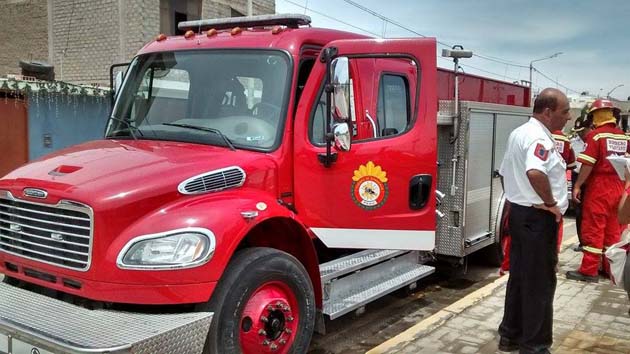 Cuerpo de bomberos de Nuevo Chimbote adquirió moderna autobomba