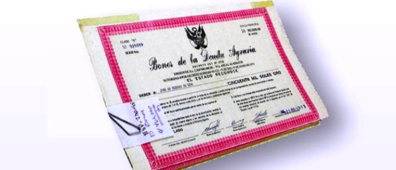 Historia judicial de los bonos de la Reforma Agraria