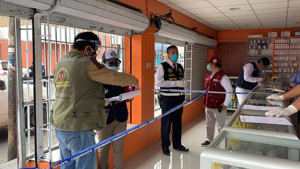 Chimbote: clausuran botica por no contar con licencia de funcionamiento
