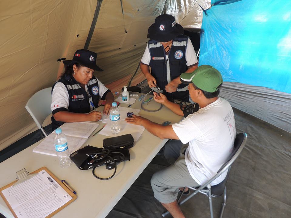 Brigadistas de salud de la zona sierra de Áncash apoyan en Huarmey