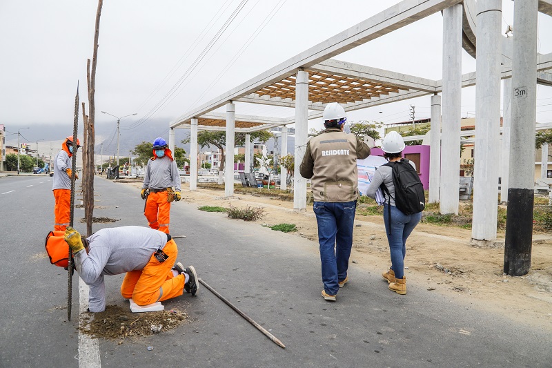 Chimbote: reinician obra de mejoramiento del Bulevar Isla Blanca