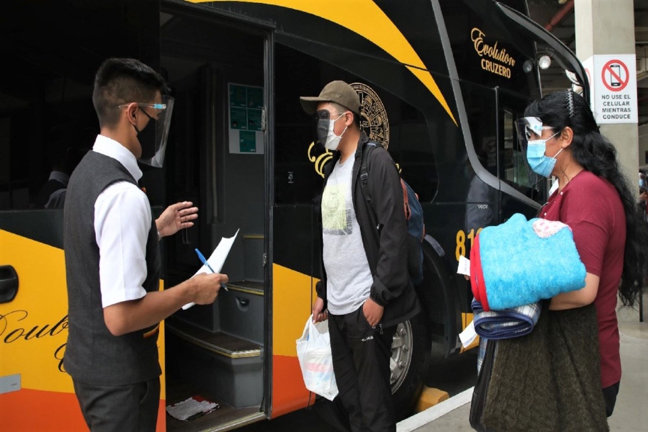 Transporte interprovincial terrestre puede operar con el 100 % de aforo    