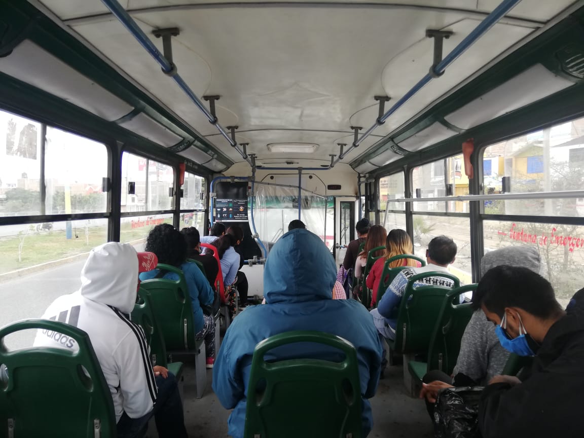 Defensoría: empresas de transporte en Chimbote deben respetar pase libre a personas con discapacidad