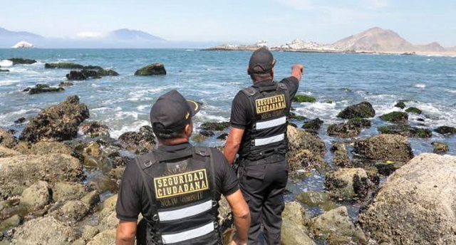 Pareja de convivientes fue a pescar a playa de Casma y aparentemente cayó desde una peña al mar
