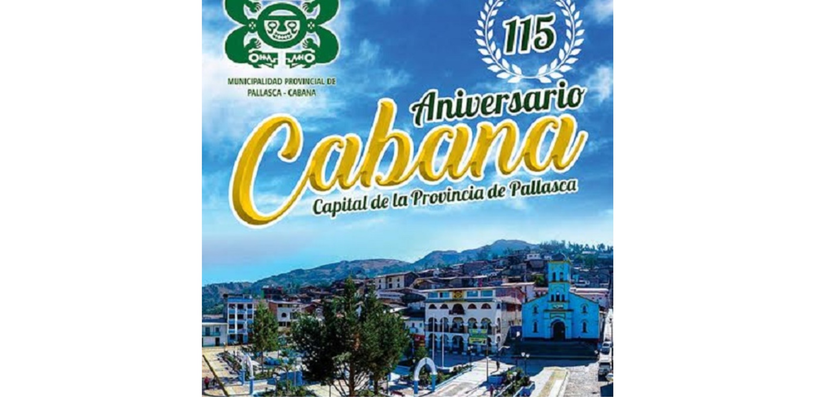 Pallasca: presentaron programa por el 115° aniversario de Cabana como capital de provincia