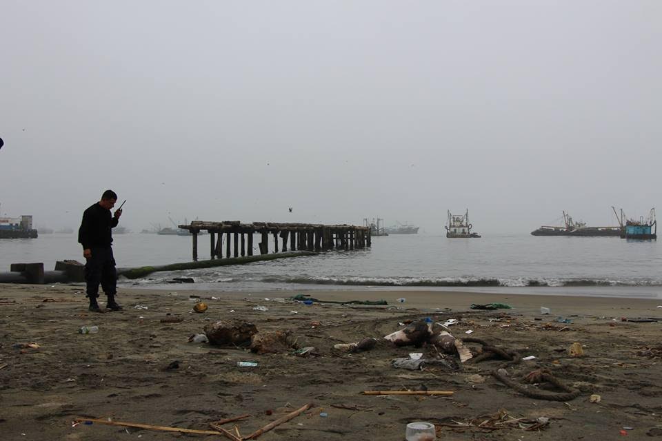  Hallan cadáver de un hombre en la playa de 27 de Octubre