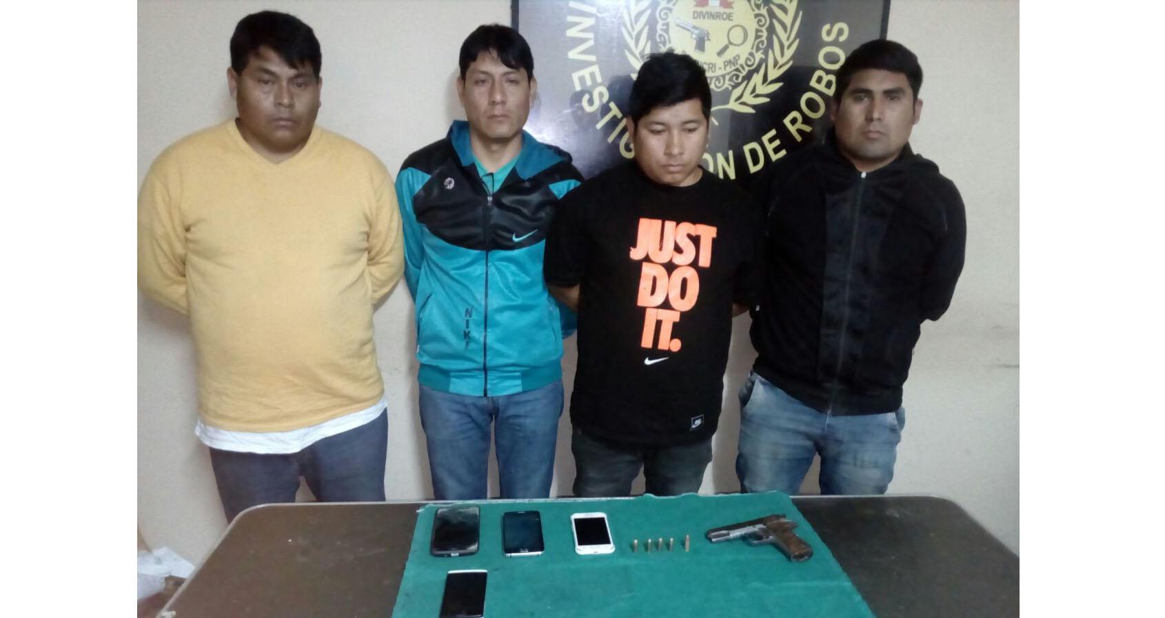 Caen "Los bodegueros de San Pedro" cuando iban a asaltar un minimarket en Nuevo Chimbote