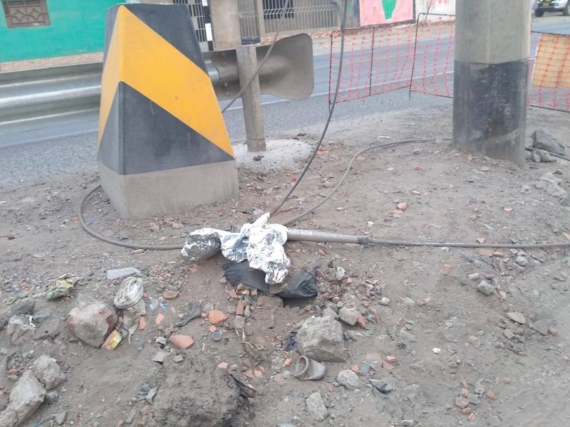 Coishco: caída de globo de helio interrumpe servicio de energía eléctrica