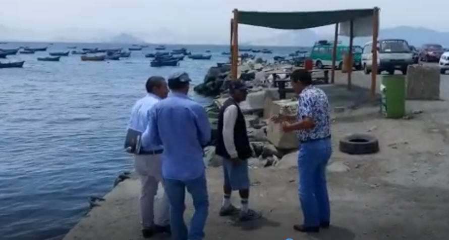 Instituciones coordinan habilitación de punto de descarga de la caleta El Dorado-Bahía de Samanco