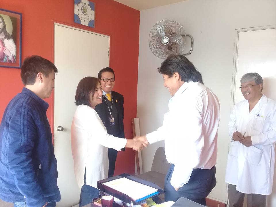 Titular de la Diresa verifica condiciones de atención en hospital La Caleta de Chimbote