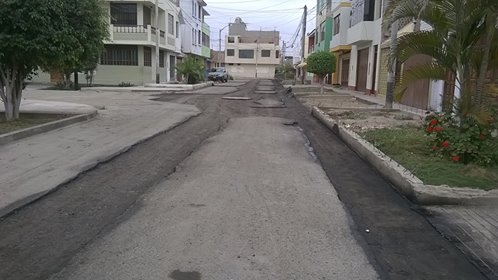 Nuevo Chimbote: vecinos de Urb. Santa Rosa exigen al municipio  pavimentado de calles