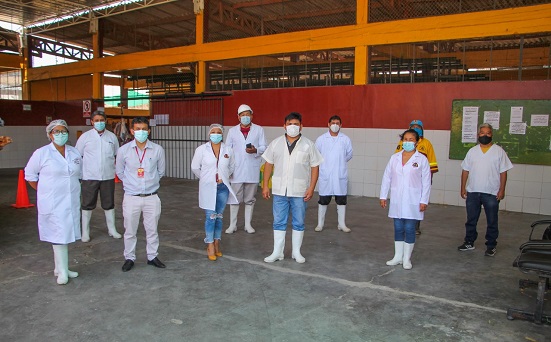 Camal municipal cumplió con implementar medidas de bioseguridad para  covid-19